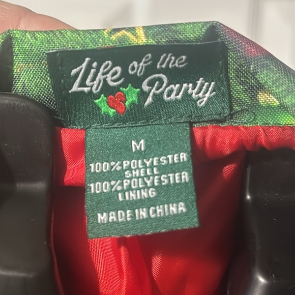 Christmas suit Size medium. Jacket, pants, and Tie - Picture 4 of 6